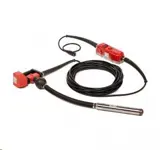 Hight frequency concrete vibrator with pistol-grip and integrated converter, 230V